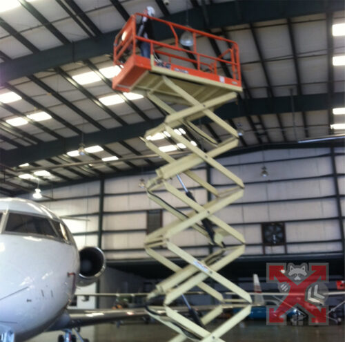 Inspection in a Hanger in Carlsbad